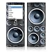 Bass is Good Design Protective Decal Skin Sticker for Apple iPod nano 4G (4th Generation) Player