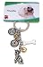 poodle15 - Poodle I Love My Dog Keychain