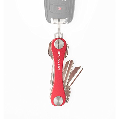 KeySmart - Compact Key Holder (Red)