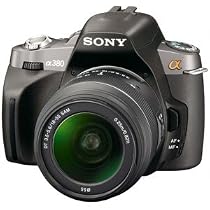 ソニー デジタル一眼レフカメラ α380 ズームレンズキット ブラック DSLRA380L