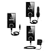 Electronics : Deluxe Kit for the Microsoft Zune 80GB 2nd Gen includes a USB cable with Car and Wall Charger - Gomadic Brand w/ TipExchange Technology