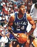 Jim Jackson Autographed Dallas Mavericks 8" x 10" Photograph (Unframed)