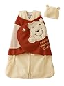 Halo Innovations Disney Fleece Swaddle Blanket with Hat, Pooh, Newborn