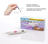 Clearblue Ovulationstest Digital 20 Stück plus 2 proMatris Schwangerschaftstests
