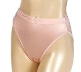 Breezies 3 Nylon Lycra Hi-cut Brief Panties W patented Ultimair Lining RETAIL VALUE $33