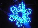 Christmas Lights; Blue Snowflake LED Lights; Christmas Decoration LED Rope Lights; Rope Lights
