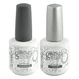 Gelish .5 Base & Top Coat Gel SET Harmony Nail Salon UV Manicure Polish Soak Off