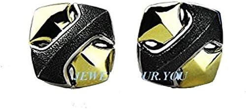 David Yurman Armory Arrows Cufflinks 18k Solid Gold &amp; Sterling Silver # 400 New