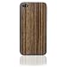 PATCHWORKS �yiPhone4/4S�Ή� �ؐ��X�L���z Natural Wood Skin for iPhone 4/4S- Teak Hair Line 1002B
