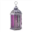 10 ENCHANTED AMETHYST CANDLE LANTERN WEDDING CENTERPIECES