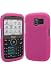 Premium Hot Pink Silicone Gel Skin Cover Case for Pantech Link P7040 [Accessory Export Brand Packaging]