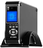 RaidSonic ICY BOX IB-MP302-B - Digital AV player - HD 0 GB - black