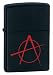 The bold appeal of this black matte anarchy symbol lighter is a riveting feel and is essentially presented. You won't find a more soothingly radical lighter than this handsome red accented, black matte lighter from the Zippo collection. Also, to make this lighter even better, it also comes with its very own cardboard box that authenticates this lovely lighter as the genuine thing. Dare to be bold and add your own personal touch of elegance to this black matte anarchy lighter with your very own initial gracing the surface of this beautiful lighter and making it an outstanding accessory to outshine them all. No matter how much you use this dramatic black matte anarchy symbol lighter you will find that this wonderful lighter is going to keep on lasting and lasting for a complete lifetime of reliable use and it is sure to be the best and last lighter you will ever use.
