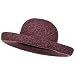 Roll Up Brim Winter Fashion Hat - Red W27S42A