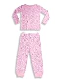 Dream Baby - Girls 2-Piece Cotton Pajama Set, Pink, Lavendar