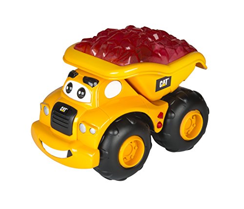 Toy State Caterpillar CAT Buildin' Crew Lightning Load Haulin' Harry Dump Truck Light & Sound Vehicle