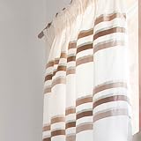 This Morning by Catherine Lansfield Auvergne Natural Luxury Curtains 72