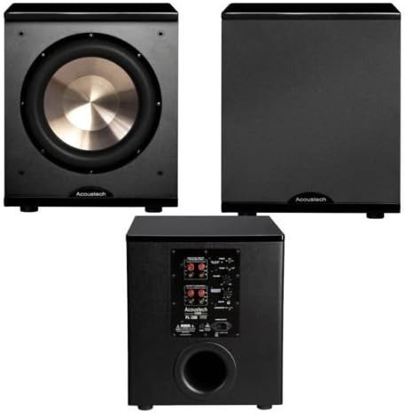 BIC Acoustech Pl-200 12" 1000 Watt Powered Subwoofer