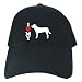 CAPS BLACK EMBROIDERY  I LOVE MY GREATER SWISS MOUNTAIN DOG SILHOUETTE 