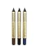 SUMITA COSMETICS Mini Eyeliner Pencils (3PACK) - Darks (Black, Brown, Midnight Blue)