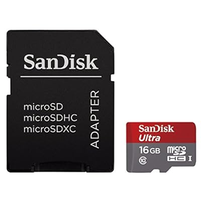 Sandisk Ultra microSDHC UHS-I 16GB Class 10 Memory Card with Adapter With Speed Up To 48MB/s