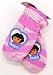 Dora The Explorer Toddler Girls Winter Ski Mittens 2-4 Year Light Pink