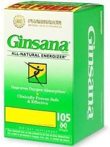 Alan James Ginsana All-Natural Energizer -- 105 Softgels by Alan James