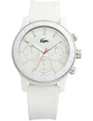 Lacoste Charlotte Chronograph Silicone - White Womens watch #2000800