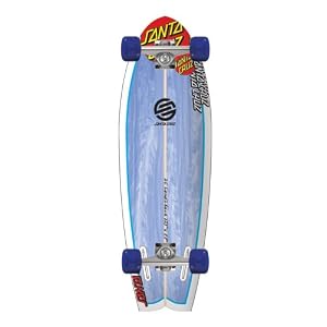 Santa Cruz Skate Land Shark Sk8 Powerply Complete Skateboard, 8.8 x 27.5 - Inches by 