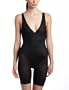 Flexees Women's Weightless Power Everyday Slimming Onesie, Black, Large