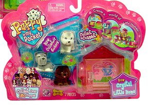 Childrens Toyshop  Toys : Puppy in my Pocket Little Homes Pink