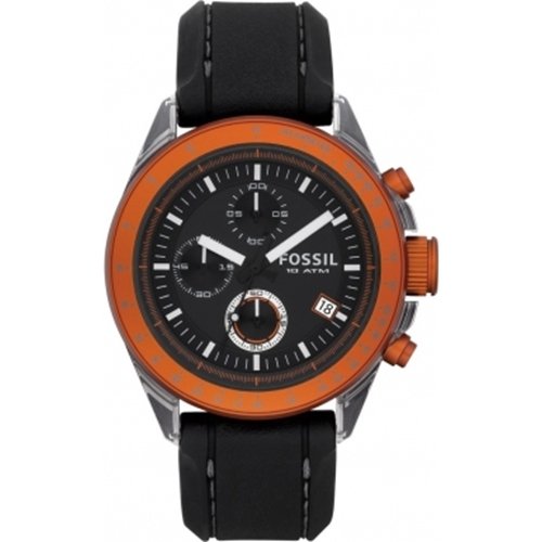 Fossil Mens CH2785 Silicone Dial Watch