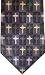 Jesus Christ on a Cross black ties