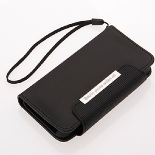 Phunkee Tree Black Wallet Case with Magnetic attachment! iPhone 4/4s 5/5s compatible