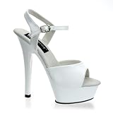6 Inch Sexy White Shoe High Heel Sandal Platform Shoe