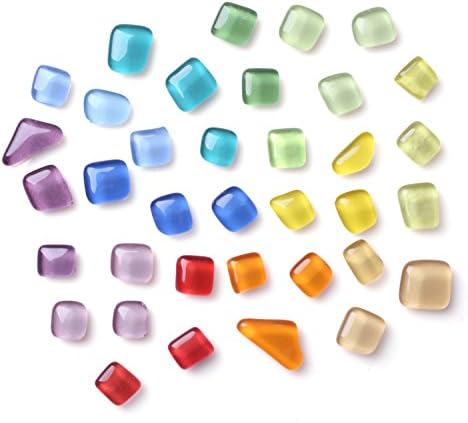 28-Set Tiny Size Refrigerator Magnets, Fridge Magnets, Mini Glass Magnets, for Magnetic Whiteboard, Office Cabinets, Calendar, Map, Small Cute Colorful Fun Decoration
