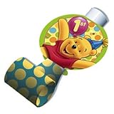 Pooh's 1st Birthday Blowouts 8ct