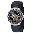 NFL Men's NFL-AGV-NO Agent Series New Orleans Saints Velcro Watch