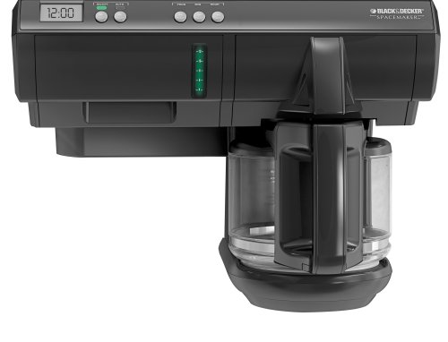 Black & Decker SDC740B SpaceMaker 12-Cup Coffeemaker, Black