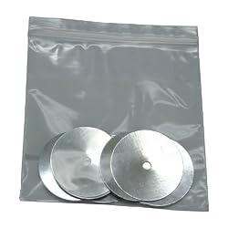 Brass Tambourine Jingles, 100 Count