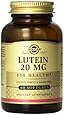 Solgar Lutein Softgels, 20 mg, 60 Count