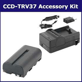 Sony CCD-TRV37 Camcorder Accessory Kit includes: SDM-105 Charger, SDNPF570 Battery