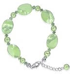 Sterling Silver Swarovski Crystal & Nugget pearl 7 7.5 8 8.5 Adjustable Bracelet With Lobster Clasp
