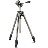 Velbon Sherpa 600R/F Dreibein-Stativ inkl. PH-157Q Kopf (Höhe 170 cm, Belastbarkeit 4 kg)