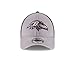 New Era NFL Baltimore Ravens Grayed Out NEO 2 39THIRTY Stretch Fit Cap, Small/Medium, Gray