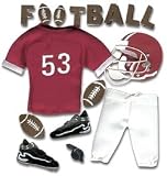 Jolee's Boutique Themed Ornate Stickers-Football