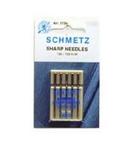 Schmetz Sharp Machine Needles 5/Pk- Size 12/80