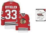 Dustin Byfuglien Autographed Jersey - Chicago Blackhawks, Red - Autographed NHL Jerseys