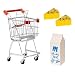 Melissa & Doug Shopping Cart with Haba Milk Carton and Cheese Wedges
