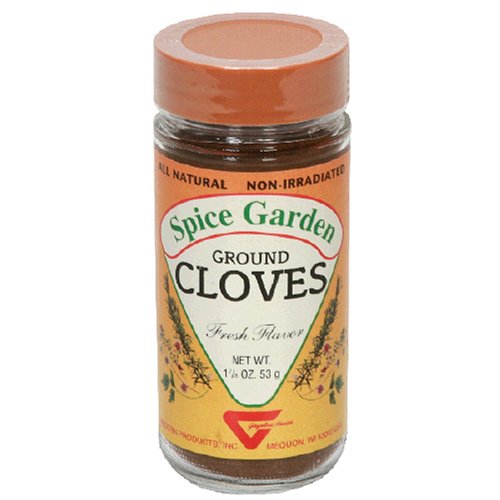 Spice Garden Cloves, Ground, 1.875-Ounce Jar (Pack of 6)
